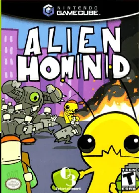 Alien Hominid box cover front